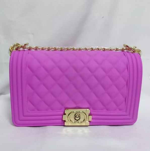 Violet Jelly Handbag