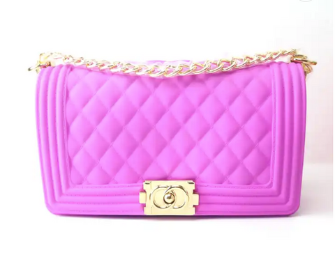 Violet Jelly Handbag