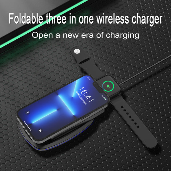 3 in 1 Wireless Charging Station