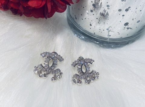 The Royal Beauty Silver -Earrings